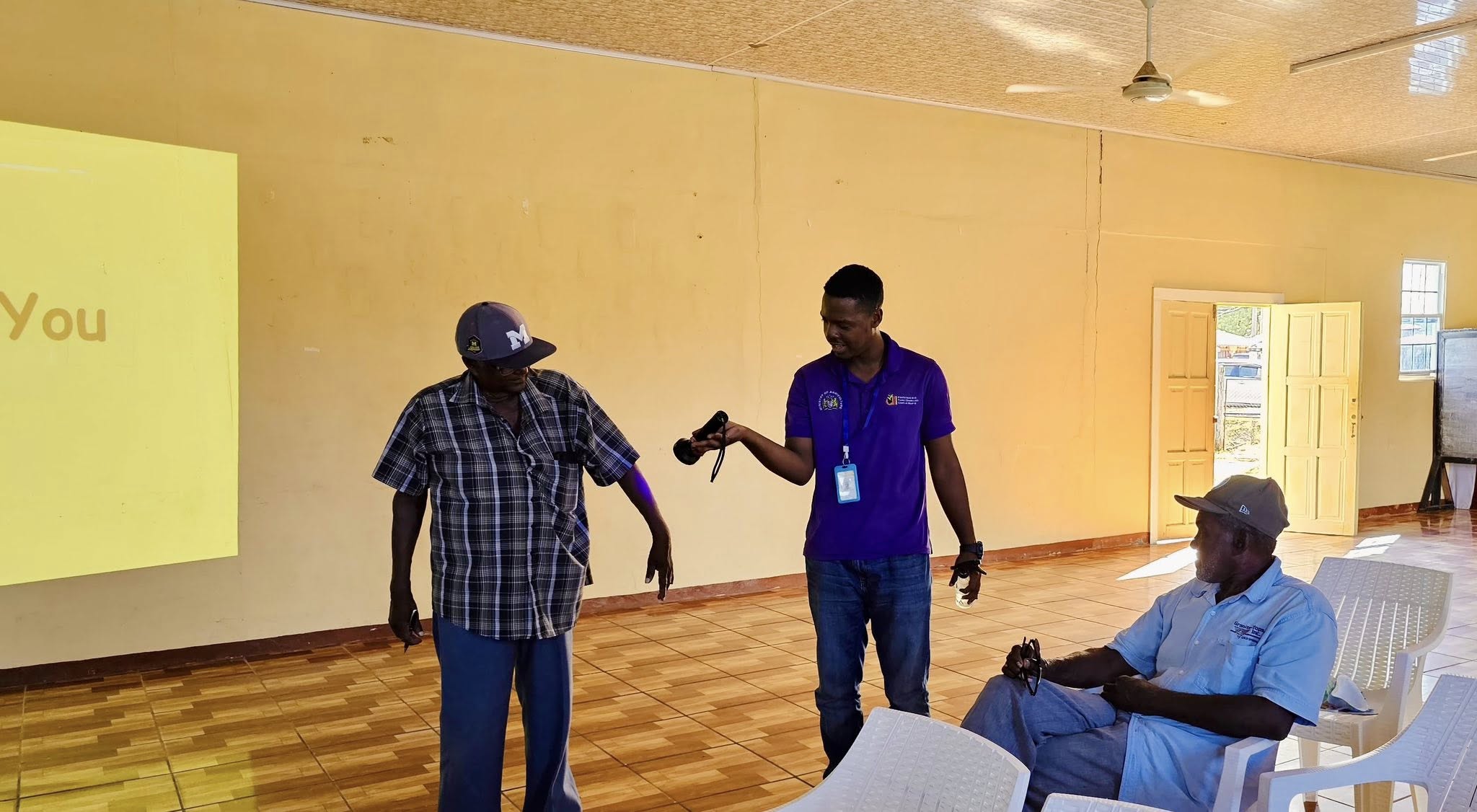 Pesticide Awareness Training with farmers in Queenstown, Region 2.